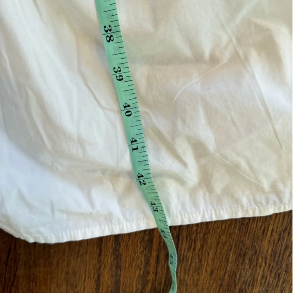 Amadi Cordelia Anthropologie White Crisp Puff Sleeve Tiered Midi Dress XS 1554 - Picture 4 of 13